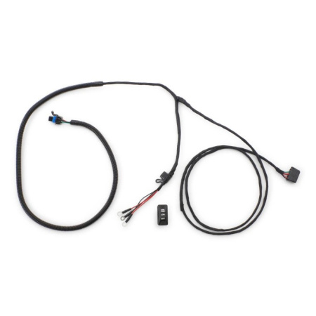 Проводка LED фары на капот без ACM BRP Maverick R