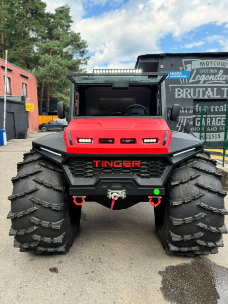 Новый мотовездеход tinger TF4