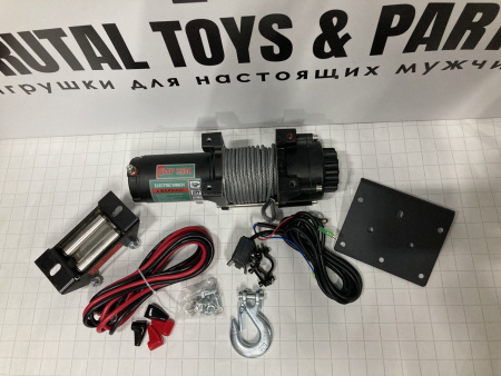 Лебедка EWP 3500, 12V стальной трос