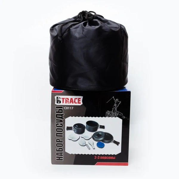 Набор походной посуды BTrace 2-3 персоны Набор походной посуды BTrace 2-3 персоны