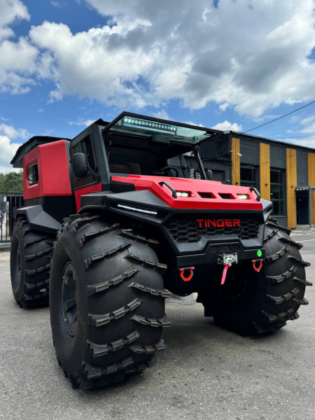 Новый мотовездеход tinger TF4