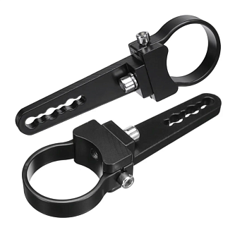 Кронштейн для крепления фары на трубу 38 мм комплект 2 штуки Кронштейн для крепления фары на трубу 38 мм комплект 2 штуки