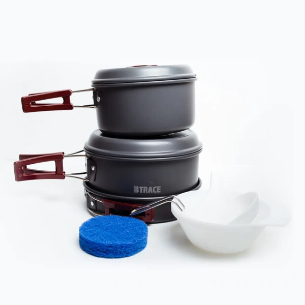 Набор походной посуды BTrace 2-3 персоны Набор походной посуды BTrace 2-3 персоны