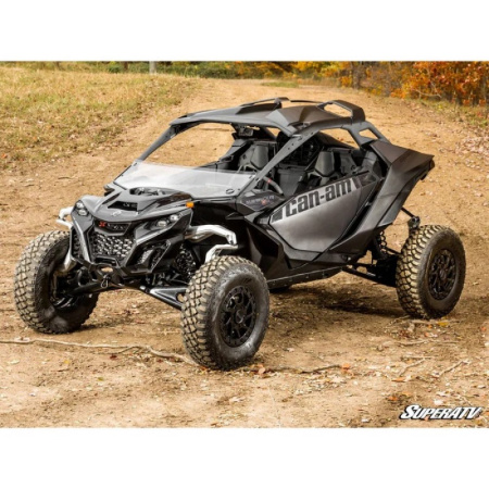 Стекло половинка поликарбонат SuperATV для Can-Am Maverick R ​​​​​​​HWS-CA-MAVR-001-70