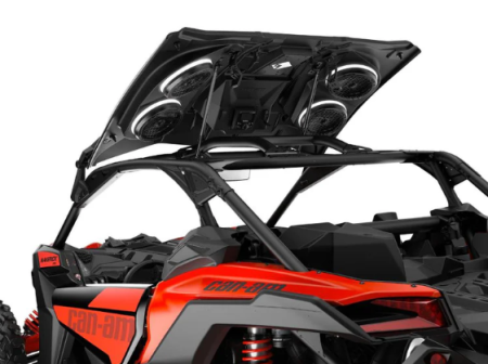 Подъемный механизм музыкальной крыши BRP Maverick X3
