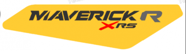 Наклейка крышки бака (правая) (Yellow model) Maverick R Наклейка крышки бака (правая) (Yellow model) Maverick R