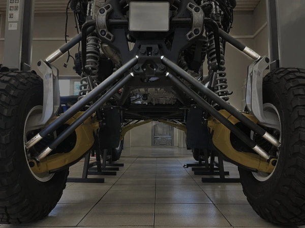 Комплект задних поперечных рычагов подвески для BRP Can-Am Maverick R (чёрный муар)