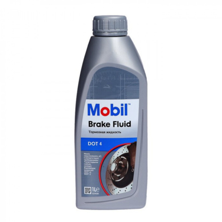 Жидкость тормозная Mobil DOT 4 1л