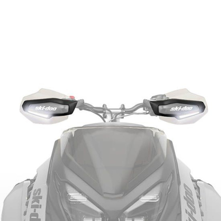 Светодиодные вставки в защиту рук 4 режима Ski-Doo