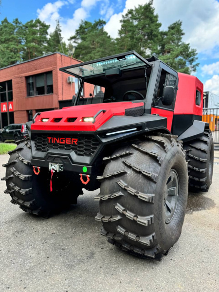 Новый мотовездеход tinger TF4